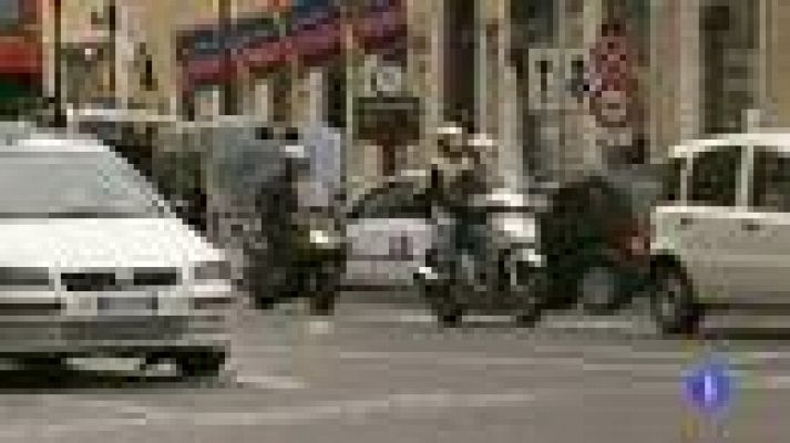 Telediario 1 - Un policía de tráfico no muy corriente