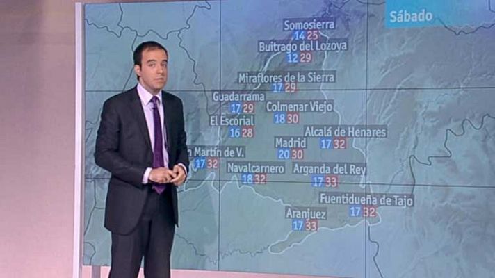 El tiempo en la Comunidad de Madrid - 07/09/12