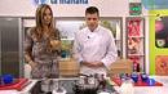 RTVE Cocina - Flan de chocolate con frambuesa