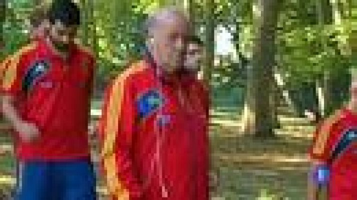 Telediario 1 - Último ensayo de España antes de iniciar el camino al Mundial