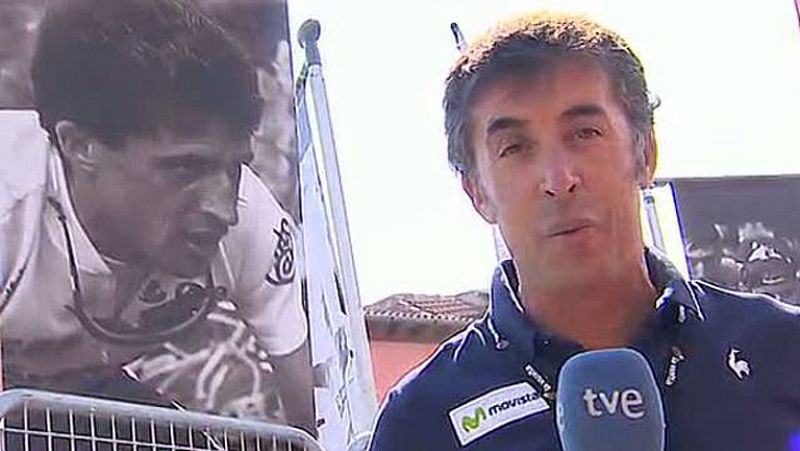 La 19ª etapa de la Vuelta ciclista a España 2012 llega a Segovia y quien mejor que Pedro Delgado para diseñar el final. El comentarista de TVE avisa de que será un final nervioso y que puede haber sustos.