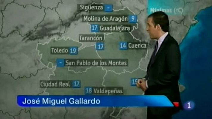 El Tiempo en Castilla-La Mancha. (07/09/12).