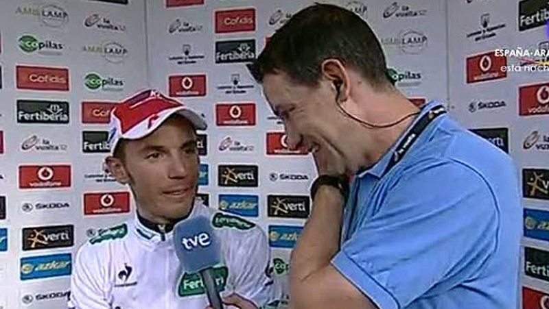 El corredor catalán del equipo Katusha ha sido cuarto en la 19ª etapa de la Vuelta ciclista a España 2012 y no descarta que el sábado vaya a luchar a por todas. "El primer puesto de Alberto está muy difícil", ha reconocido.