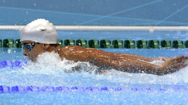  - Enhamed, plata en 400 metros libre