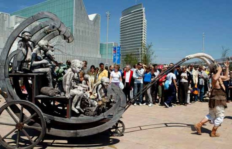 Buen ambiente en las primeras horas de la Expo