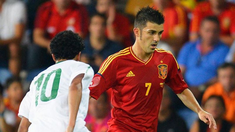 Villa, feliz con su regreso, y Torres, con sus 100 partidos 'de rojo'