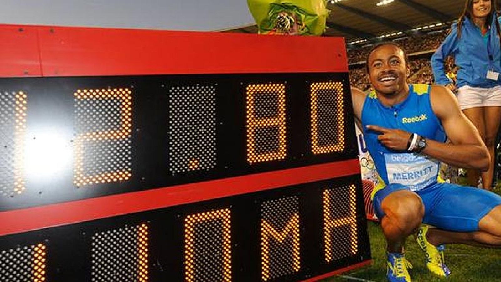Aries Merrit, récord del mundo en los 110 m. vallas