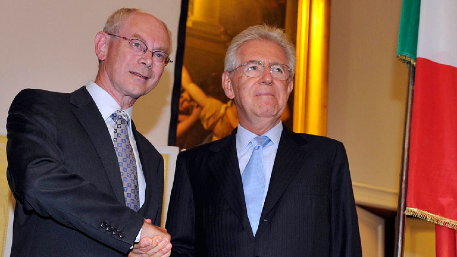 Rompuy y Monti proponen una cumbre de la UE para contrarrestar el sentimiento antieuropeo 