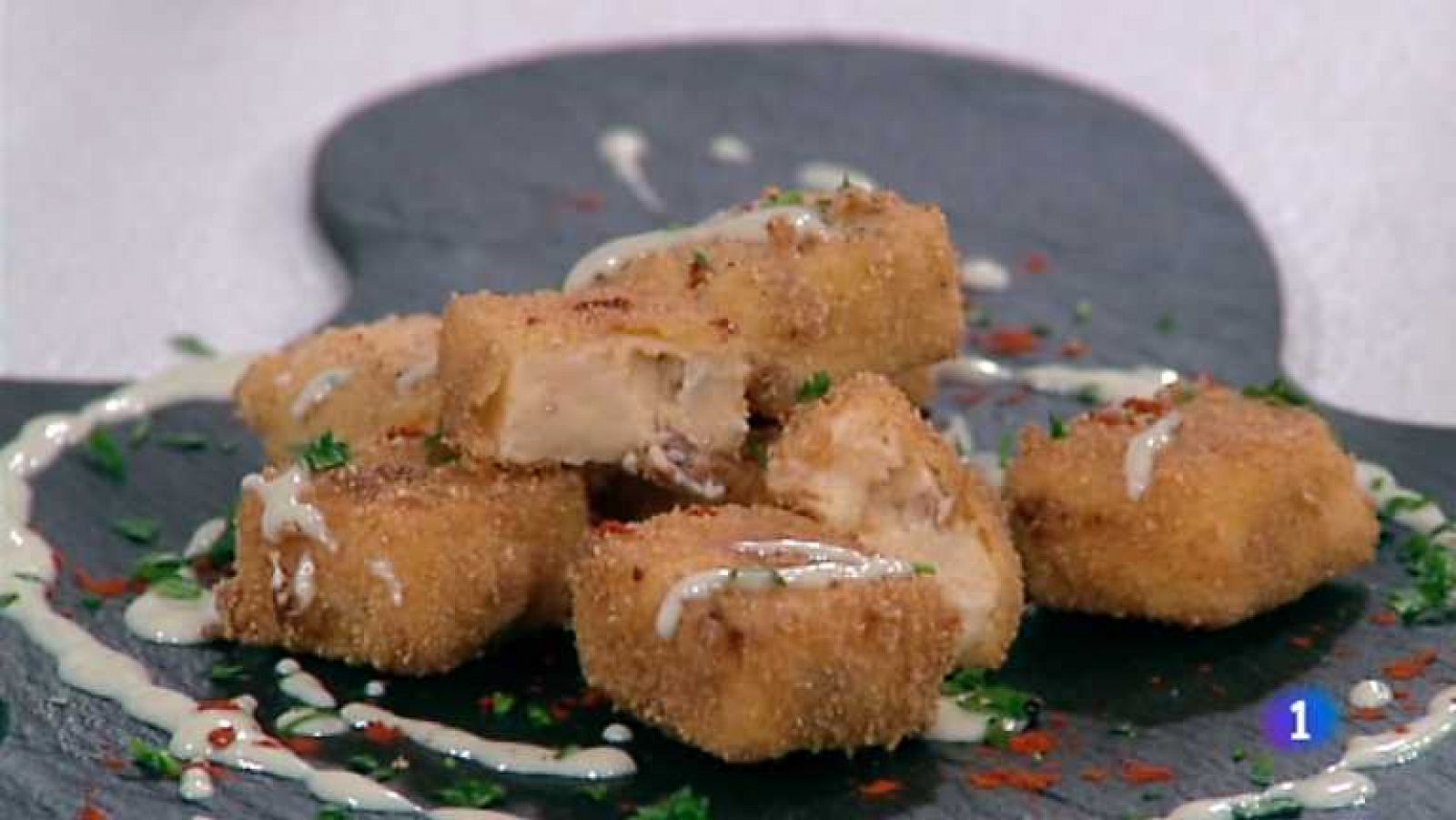 Cocina con Sergio -  Croquetas de chorizo con queso - Ver ahora