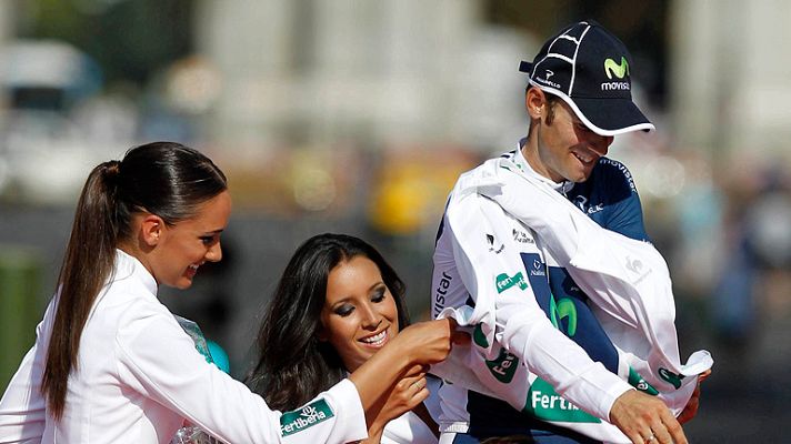 Vuelta ciclista a España - Valverde le quita a 'Purito' dos maillots el último día
