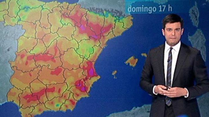 El tiempo - Posibles tormentas fuertes en los Pirineos y la Ibérica riojana