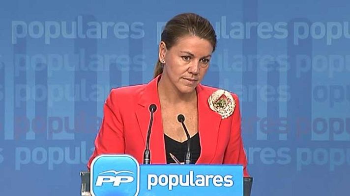 Telediario 1 - Acusaciones del PP al PSOE