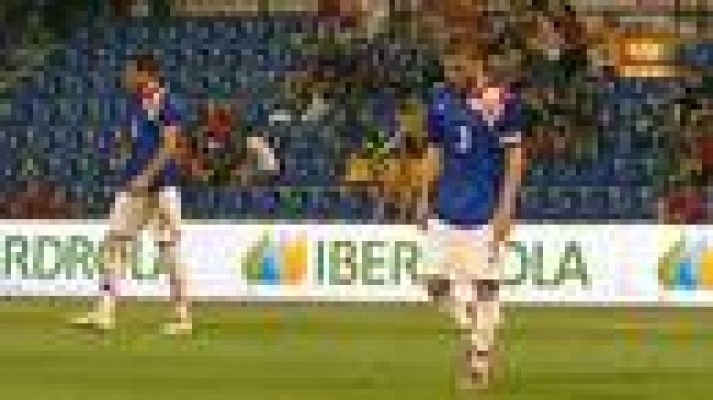 Fútbol - Martín Montoya hace el quinto, España 5 - Croacia 0