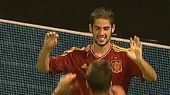 Isco anota el cuarto, España 4 - Croacia 0