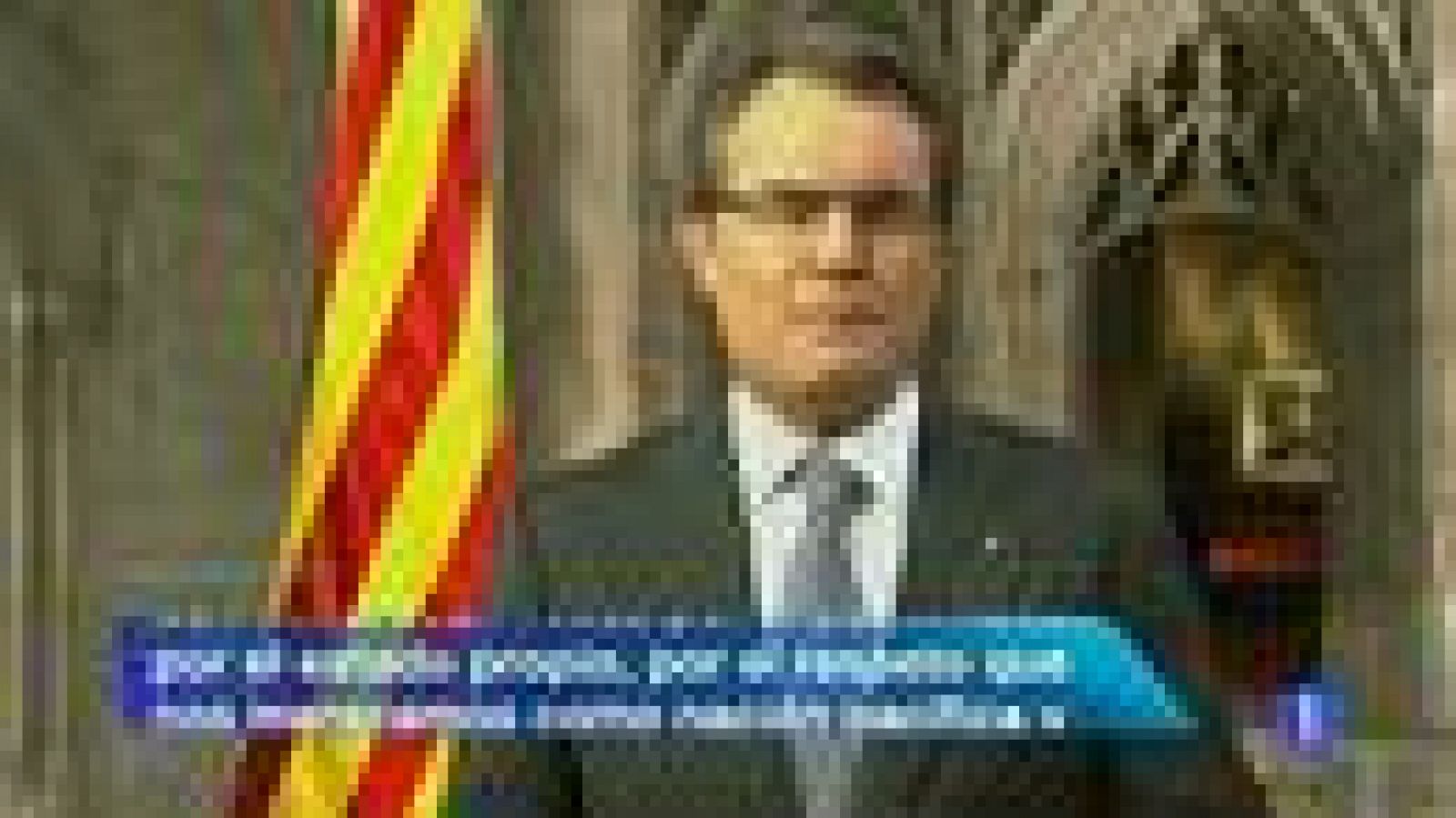 Telediario 1: Discurso de Artur Mas | RTVE Play