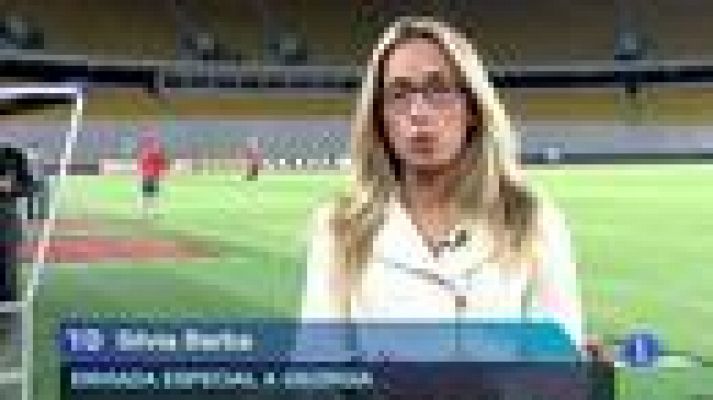 Telediario 1 - El césped de Georgia, en perfecto estado