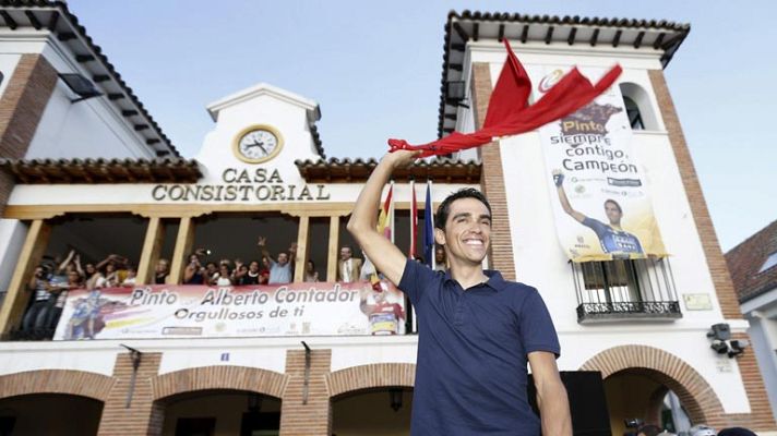 Telediario 1 - Contador y 'Purito', homenajeados en Pinto y Parets