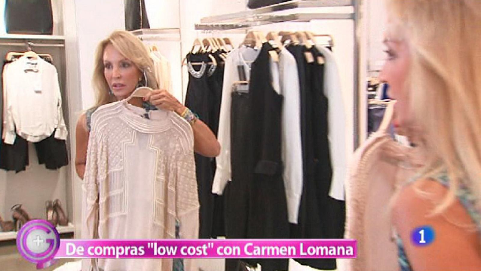 Más Gente - Carmen Lomana nos lleva de compras low cost