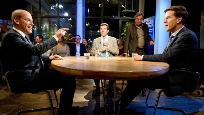 Telediario 1 - Ajustadas elecciones holandesas