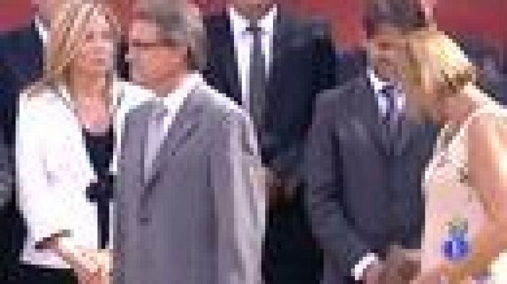 Telediario 1 - Reclamación del pacto fiscal