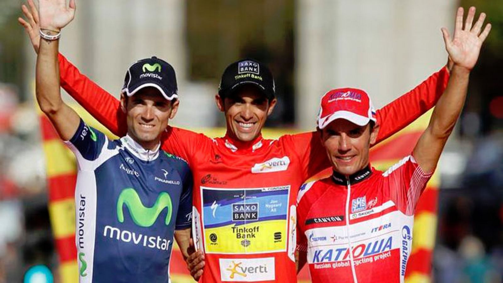 Del homenaje por la Vuelta al Mundial de Ciclismo