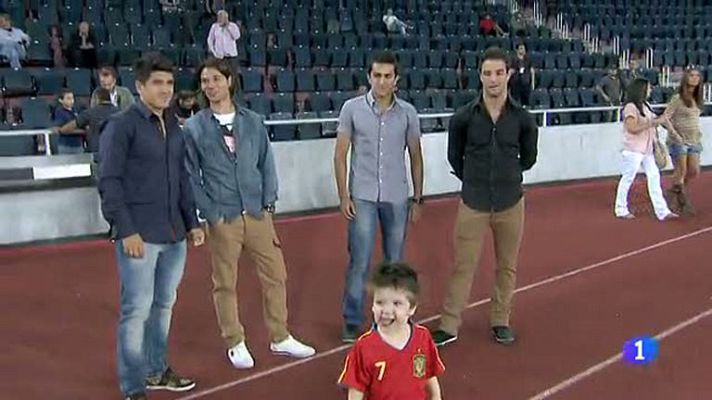 Telediario 1 - El Dinamo de Tiflis habla español