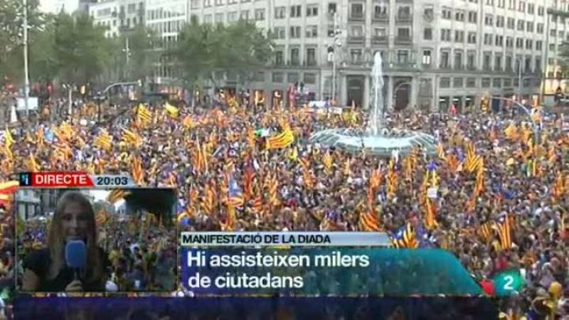  L'informatiu vespre - Diada - 11/09/12