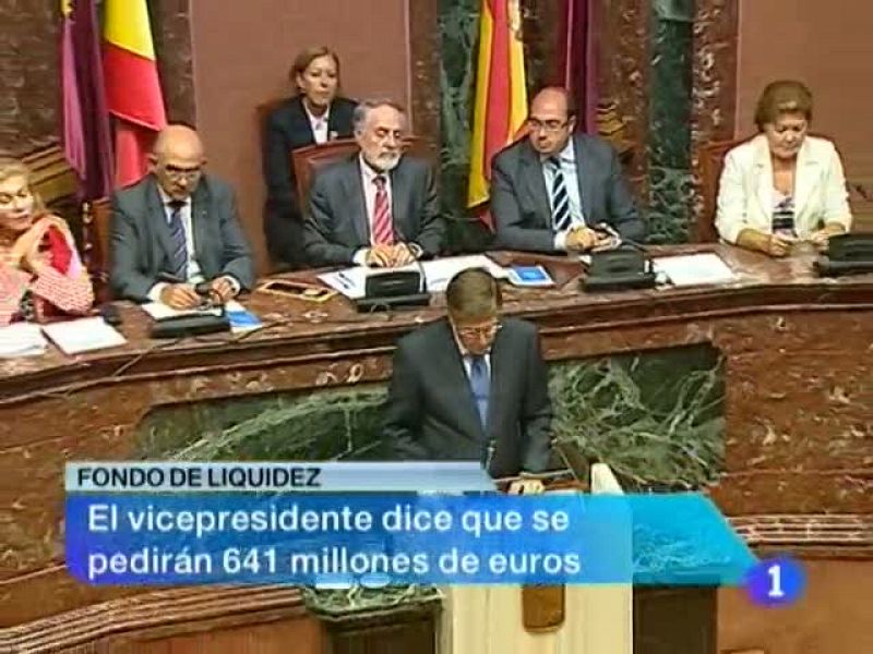 La comunidad de Murcia en 2'.(13/09/2012). 