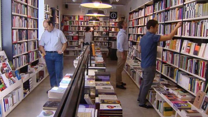 Telediario 1 - Nueva librería en Madrid