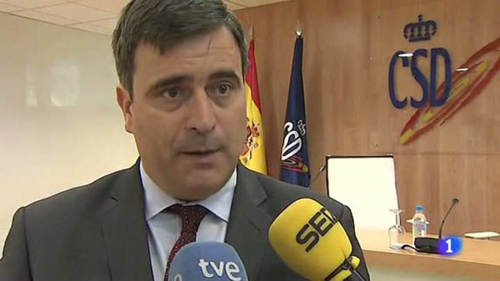 Telediario 1: Miguel Cardenal, presidente del Consejo Superior de Deportes, anuncia recortes económicos | RTVE Play