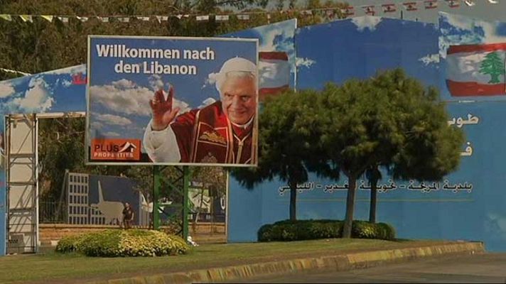 Benedicto XVI visitará el Líbano