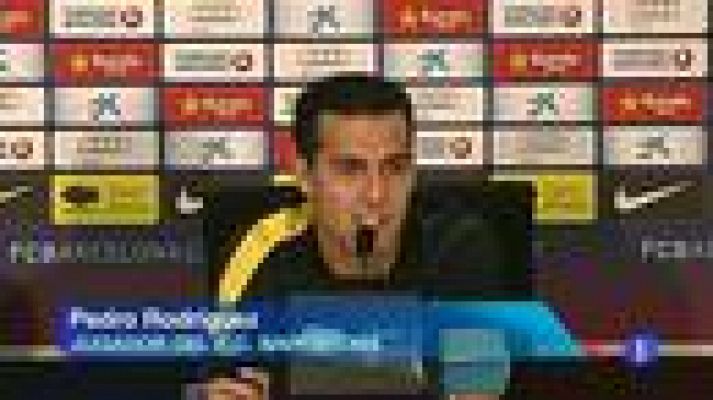 Telediario 1 - Pedro ya piensa en el siguente 'clásico' y en el Getafe