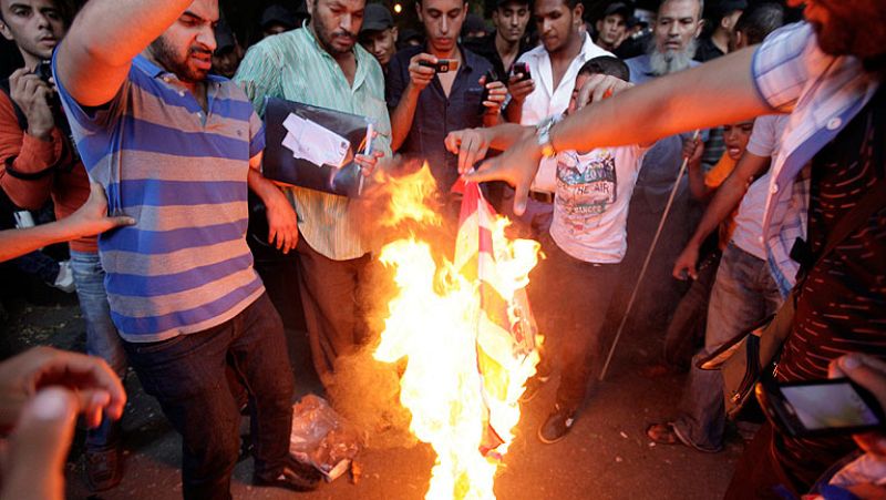 Siguen las protestas contra el vídeo americano que denigra al Islam