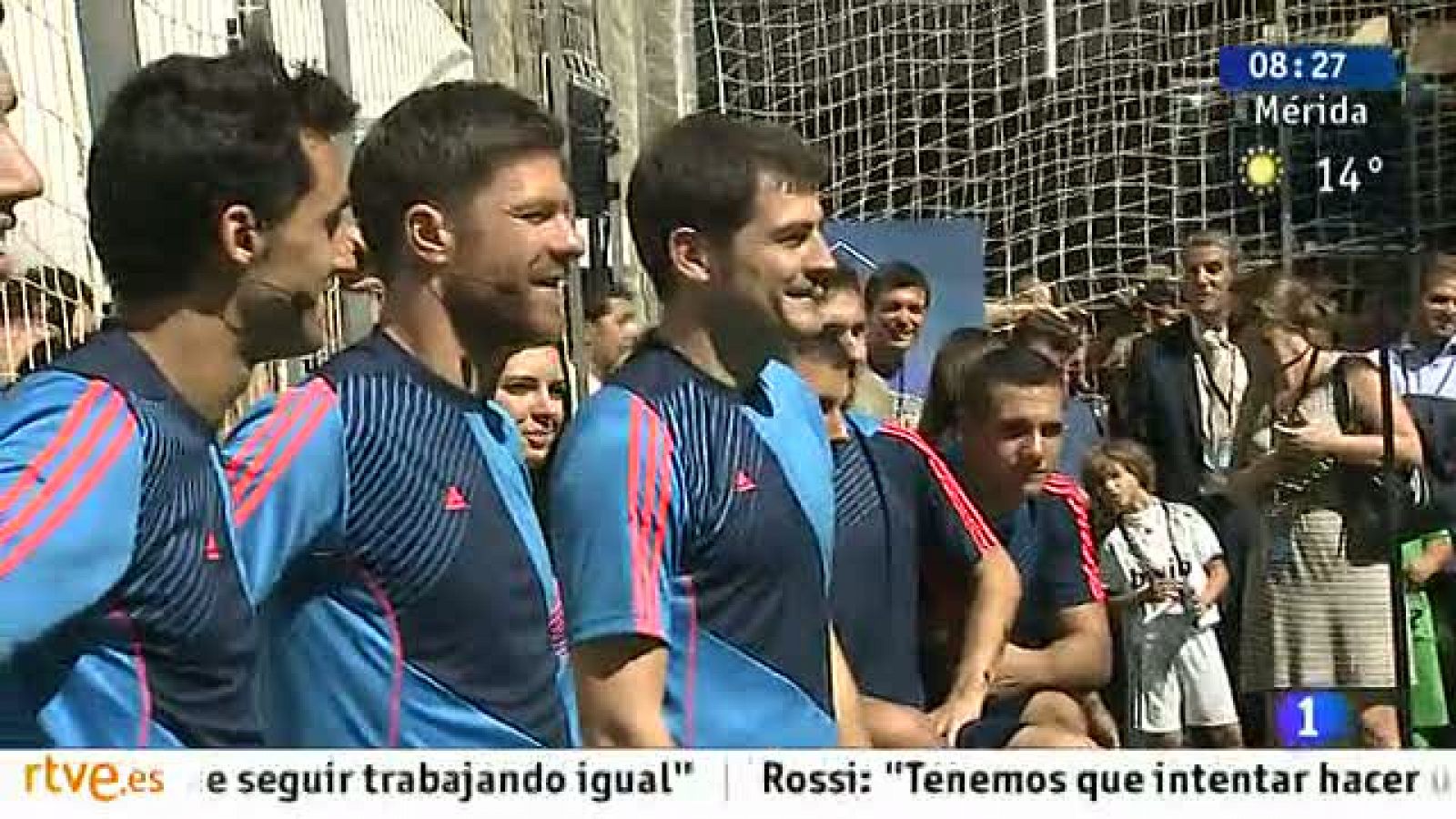 Telediario 1: Cristiano se ríe con Mourinho pero no con Florentino | RTVE Play