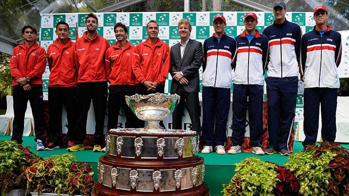Telediario 1 - Isner, el líder de EE.UU. en la semifinal de la Davis