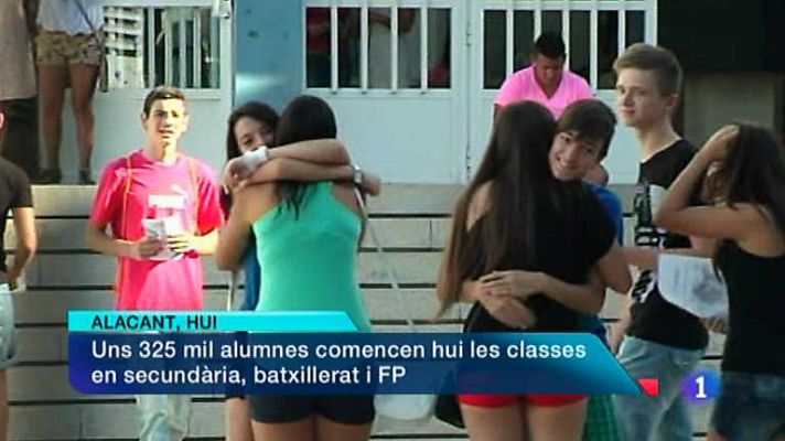 L'informatiu - Comunitat Valenciana - La Comunidad Valenciana en 2' - 14/09/12