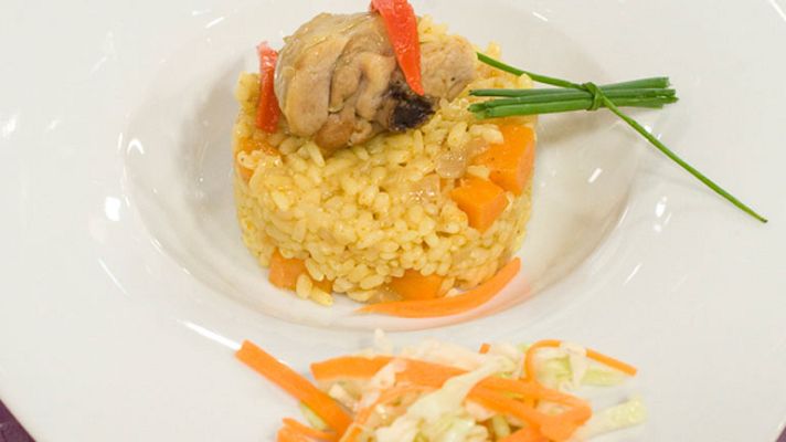 RTVE Cocina - Arroz con pollo y curry