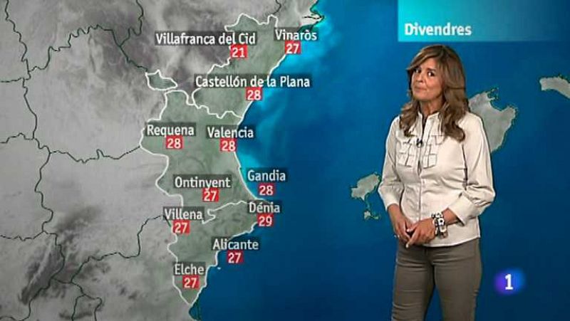 El tiempo en la Comunidad Valenciana - 14/09/12 - Ver ahora 