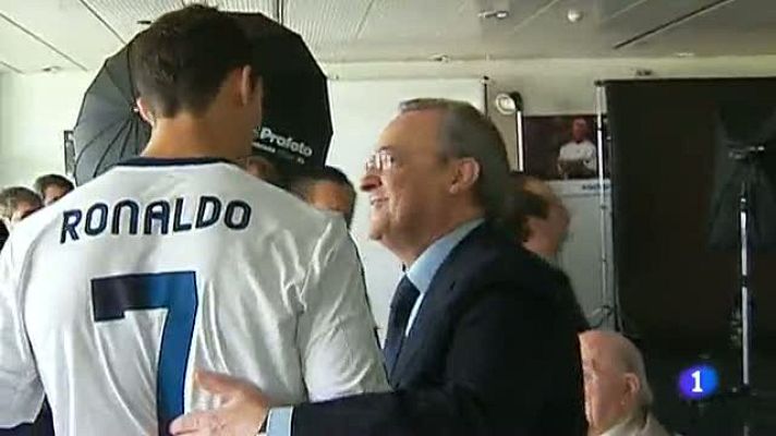 Telediario 1 - Interpretando los ánimos de Cristiano Ronaldo