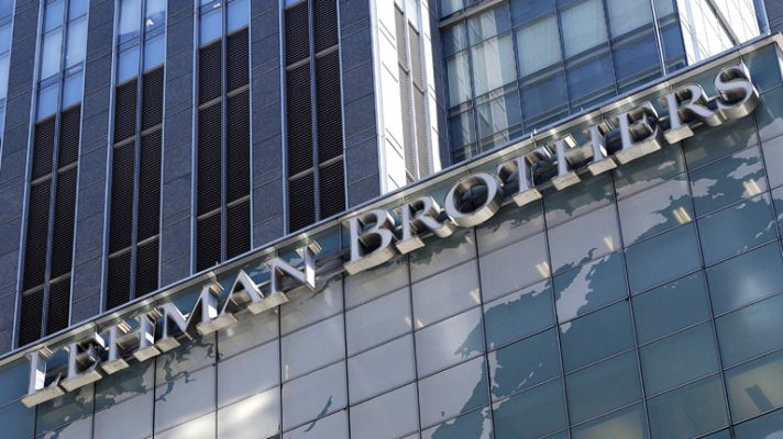 Telediario 1 - Se cumplen cuatro años del hundimento del banco Lehman Brothers
