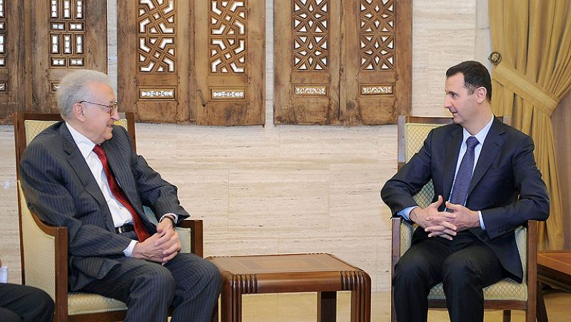 El mediador de la ONU se reúne con Asad en Siria