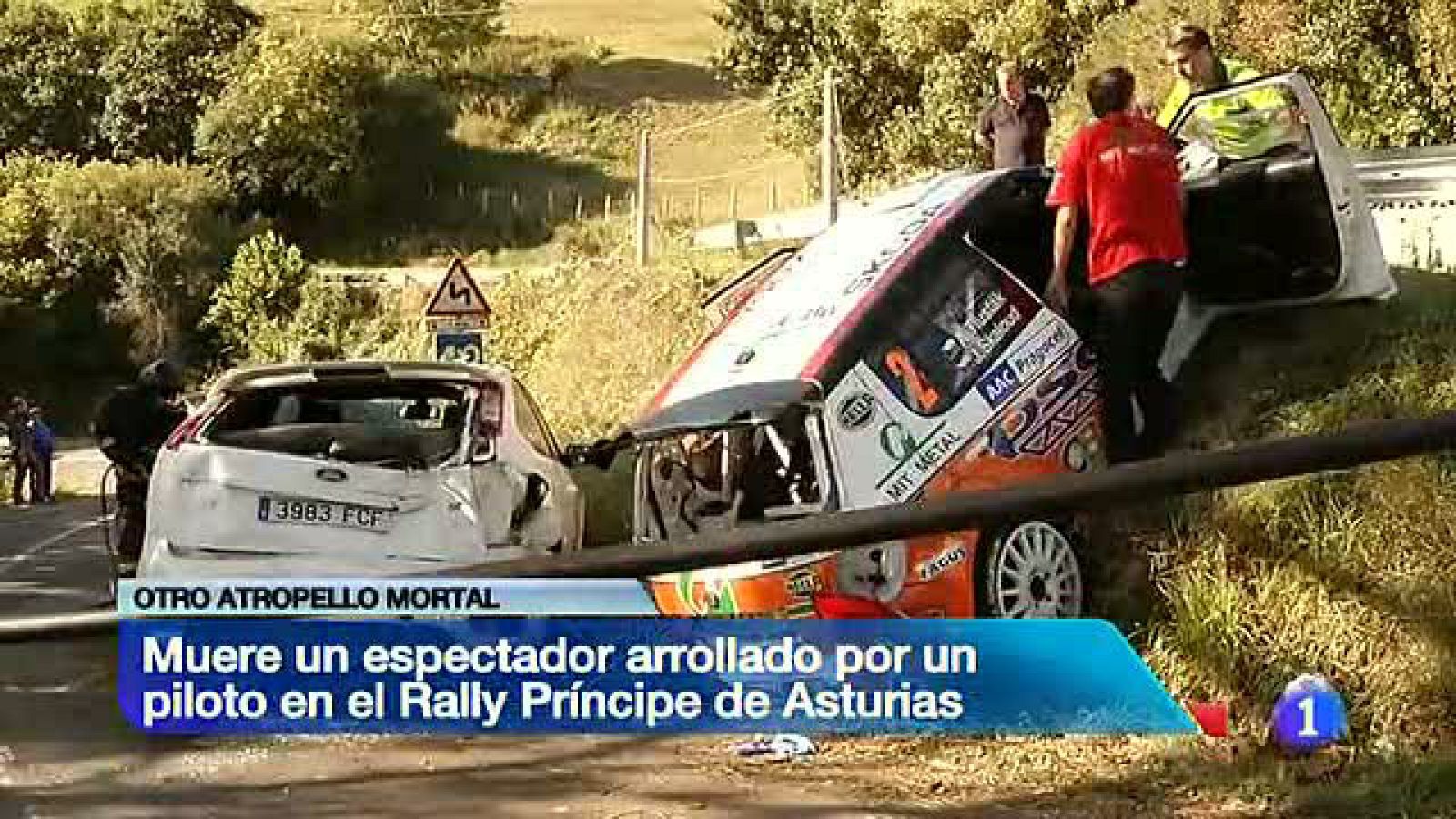 Un espectador fallece atropellado en el Rally Príncipe de Asturias | Ver