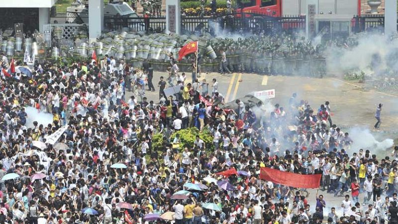 Violentas manifestaciones antijaponesas en numerosas ciudades de China