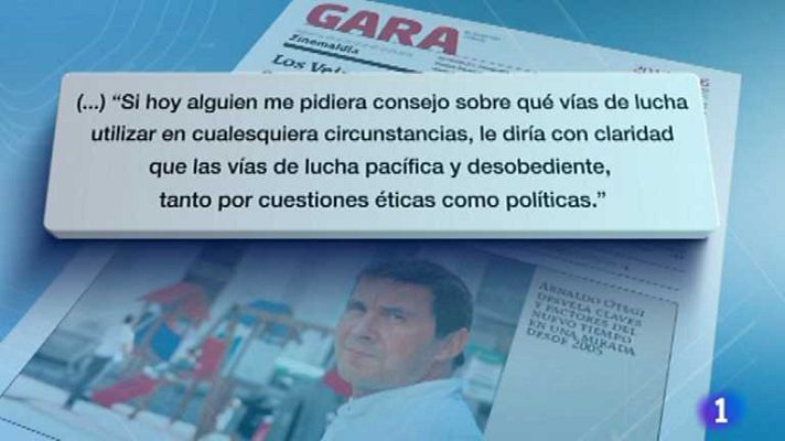 Telediario 1 - Telediario - 15 horas - 16/09/12