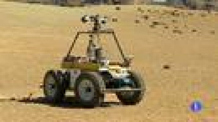 Telediario 1 - El Teide, escenario de un proyecto científico similar al Curiosity