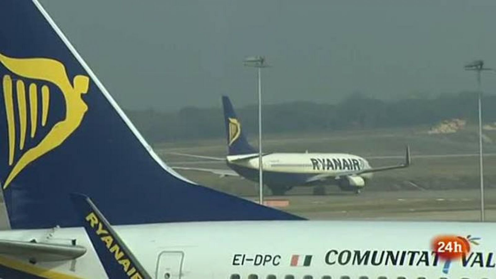 Informativo 24h: Fomento espera tratar los incidentes de Ryanair con la CE e Irlanda esta semana | RTVE Play
