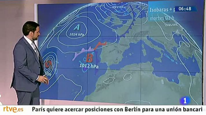 Temperaturas diurnas en ligero descenso en la mayor parte de la Península