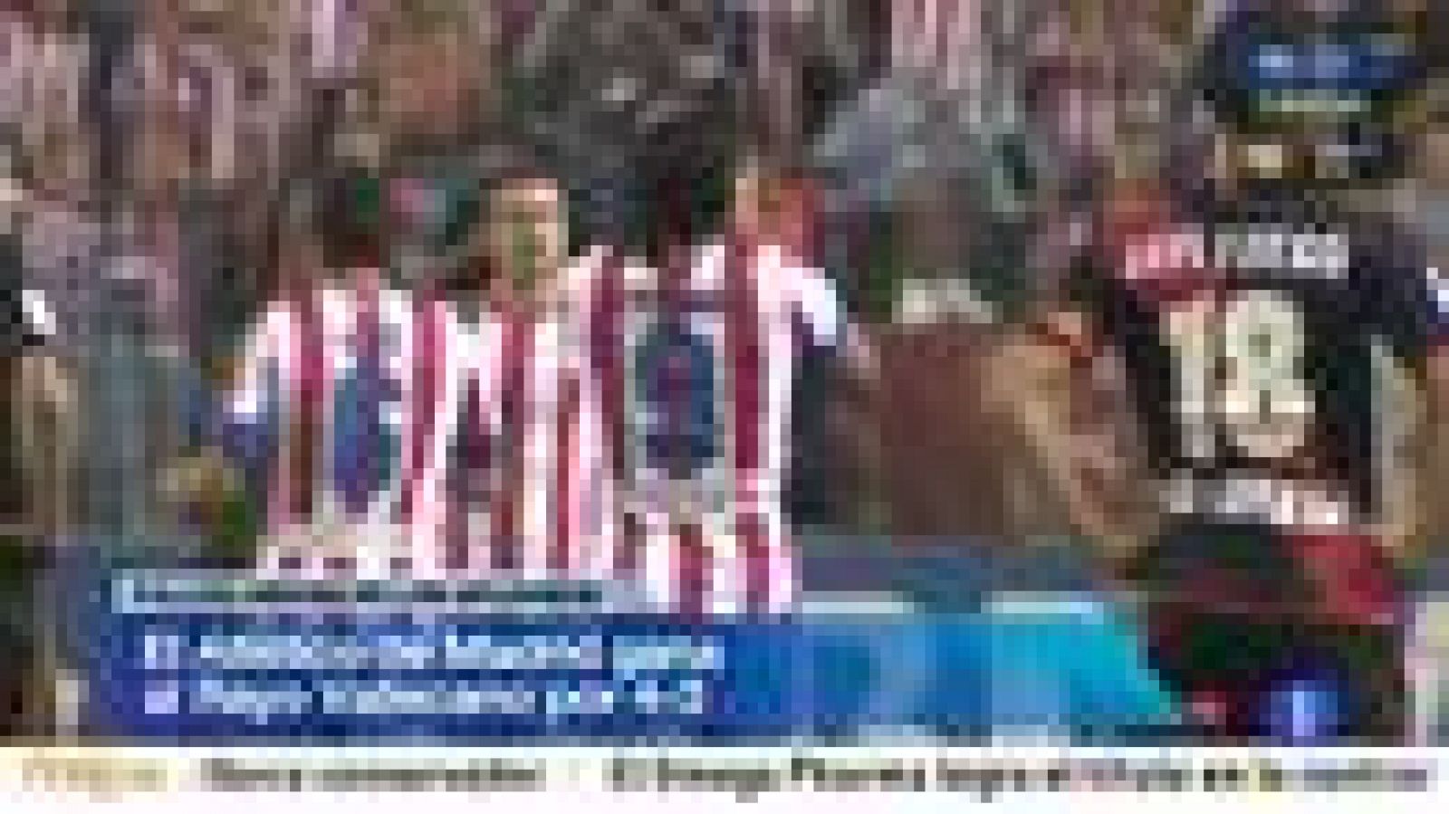 Telediario 1: Simeone entona el mea culpa ante el Rayo y Falcao vuelve a marcar | RTVE Play