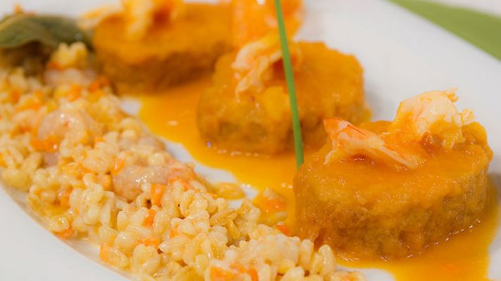 RTVE Cocina - Patatas rebozadas con salsa