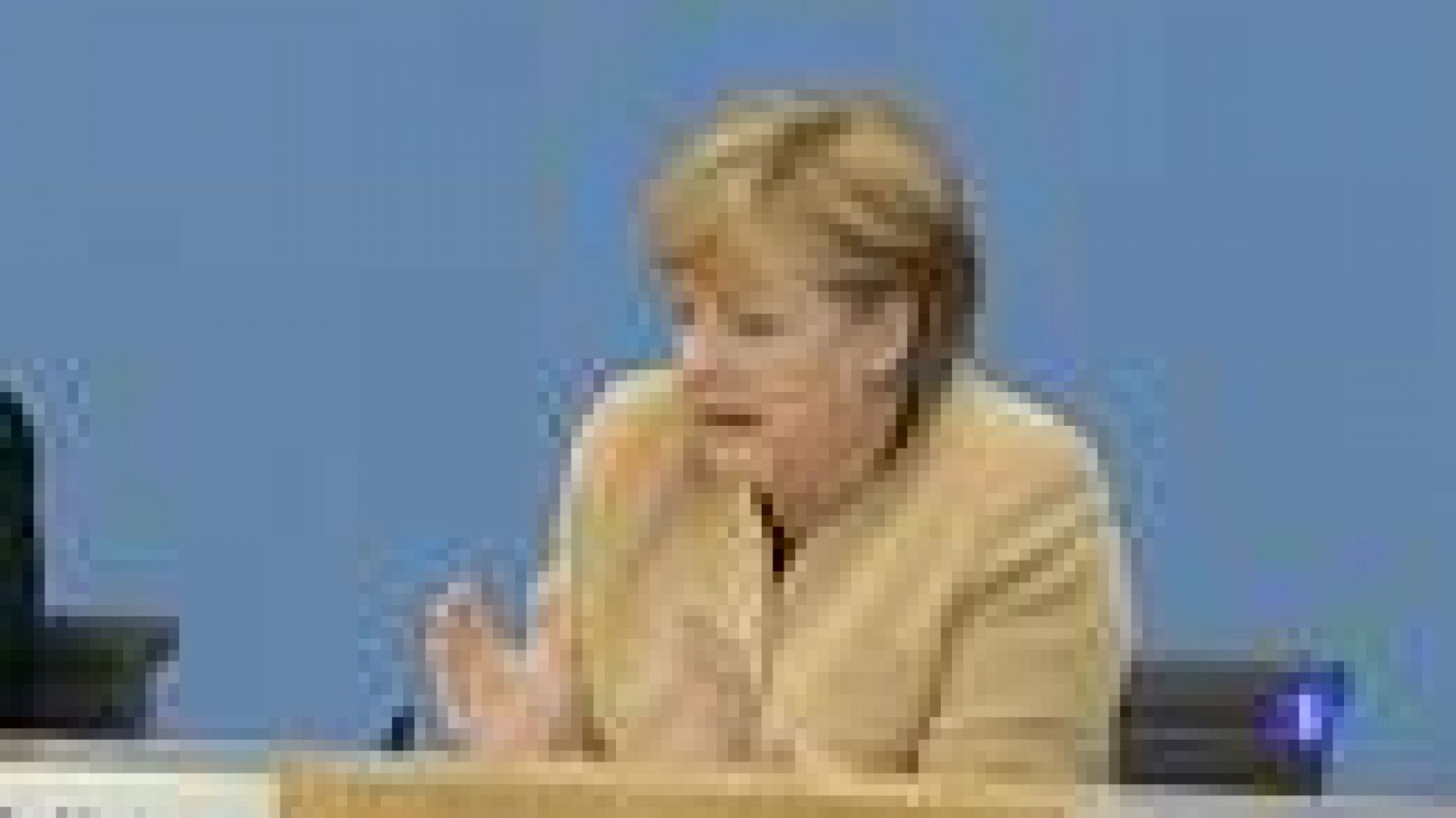 Telediario 1: Merkel no cree que esté funcionando en enero la autoridad bancaria europea  | RTVE Play